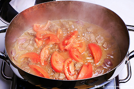 番茄燉牛肉做法8