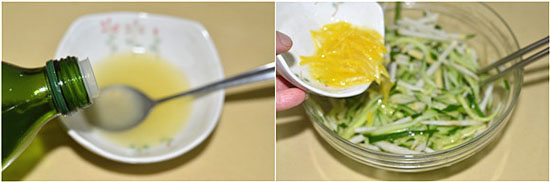 雪梨拌黃瓜做法7-8