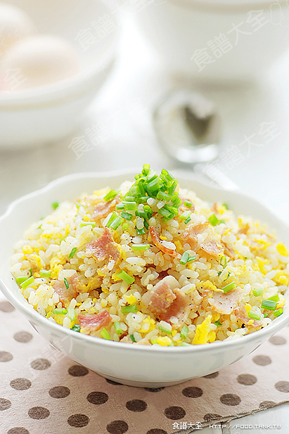 黑胡椒培根蛋炒飯